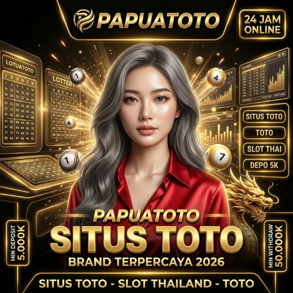 PAPUATOTO adalah situs toto online terpercaya dengan akses cepat dan sistem stabil. Nikmati pengalaman bermain nyaman dengan pasaran lengkap setiap hari.